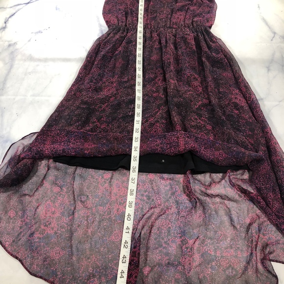 Ella Moss Purple Silk Enchantress Sleeveless Dress - Picture 7 of 8